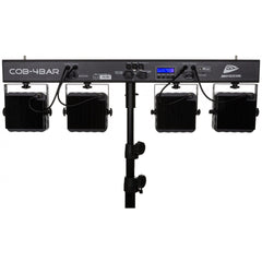 2x JB Systems COB-4BAR Parbar 4x 36W COB TRI LED BAR inc Case