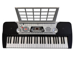 Intimidation Velocity Digital Electronic Keyboard inc Stand USB 54 Key MP3 Bluetooth