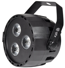 QTX PAR12 RGBW DMX PAR Light 3 x 4W LED Spotlight inc Remote