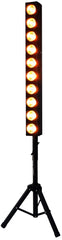 2x Citronic Amber LED Blinder Bar with Tripod Stand inc DJ Stand