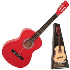 Encore 4/4 Classic Guitar Outfit - Red