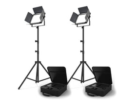 Chauvet Cast Panel Pack LED Light Twin Light Set for Streaming Video Lighting *B-Stock