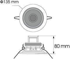 Omnitronic Cs-4S Ceiling Speaker Black