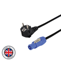 LEDJ 1.5m Schuko - Neutrik PowerCON Cable