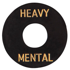 Joe Doe Poker Chip In Aged Black - Heavy - Mental