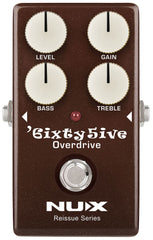 Pédale d'overdrive pour guitare NUX 6ixty 5ive