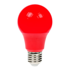 Lampe GLS LED en polycarbonate à intensité variable Prolite 6 W, rouge ES