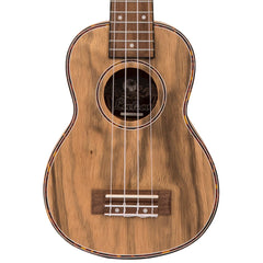 Laka Walnut Series Ukulele & Bag - Soprano