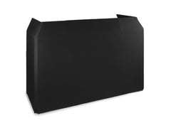 Ultimax DJ Booth supplied with black and white scrim and carry bags