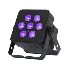 LEDJ Slimline 5Q5 Uplighter Par Can 7Hex6 LED DMX Black