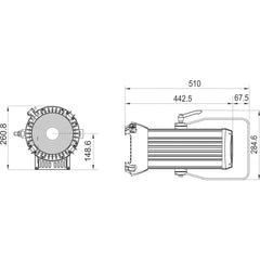 Briteq BT-THEATRE HD2 200W LED Fresnel RGBAL Zoom