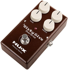 Pédale d'overdrive pour guitare NUX 6ixty 5ive