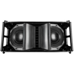 RCF SUB 8008-AS + gestapeltes 4x HDL 6-A Active Line Array PA-System