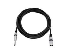 Câble adaptateur Omnitronic XLR(M)/Jack Mono 5M Bk