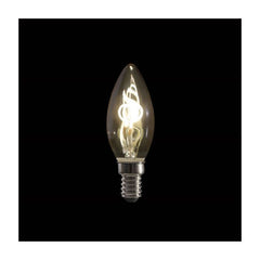 Showgear Ampoule bougie à filament LED B10 spirale