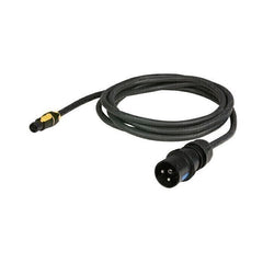 DAP Powercable 25mtr True 1/CEE 16A 3p 6h black 3x2,5mm� IP44