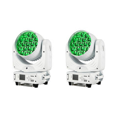 Equinox Fusion 260ZR LED Moving Head 19 x 12W RGBW (White Housing)