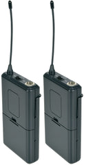 Chord NU20 Dual UHF Beltpack mit Nackenbügel + Lavalier-Mikrofon