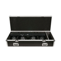 Valise DAP pour 4x jeux de lumières compacts Flightcase