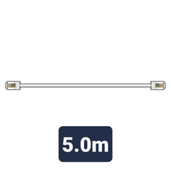 AV:Link RJ11-Modularstecker-zu-Stecker-Kabel 5,0 m