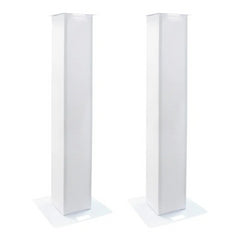 2x Thor 1.5M Podium DJ Plinth Kit inc black/white lycra + carry bags