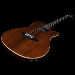 Godin A6 Ultra Electric Guitar -  Extreme Koa Hg W/bag