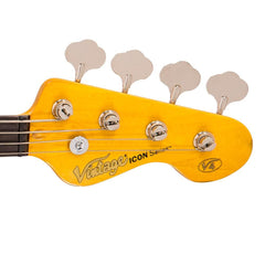 Vintage V4 Icon Bass - Distressed Sunset Sunburst