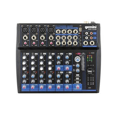 Gemini GEM-12USB Compact 12 Channel Bluetooth Mixer