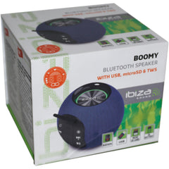 Ibiza BOOMY Puissante petite enceinte portable Bluetooth