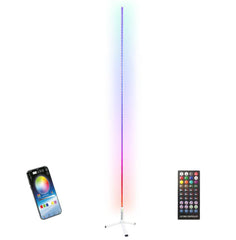 Ibiza Light MAGIC-COLOR-STICK-1.5WH Blanc 1.5M LED Contrôle par application Éclairage de fête DJ