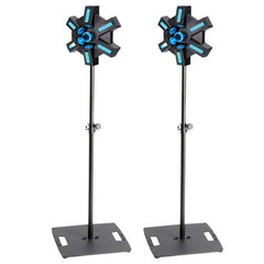 2x Equinox Radiance LED Centerpiece Inc Square Base Stands