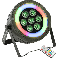 Ibiza THINPAR-LED-RING Extra Plat PAR Effet Halo DJ