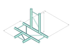 Alutruss Decolock Dq2-Spat42H Traverse 4 Voies Bk