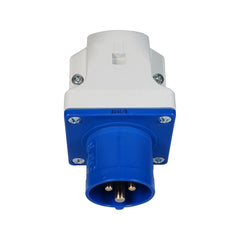 PCE 16A 230V 2P+E Wall Mount Inlet (513-6)