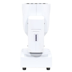 2x Equinox Fusion 120 Zoom MKII (boîtier blanc) lampe à tête mobile