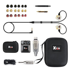 Xvive Wireless In Ear Monitor System Plus In Ear Montors & Case