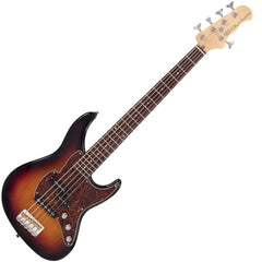 Fret King Black Label Perception 5 Bass - Original Classic Burst