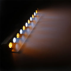 Cameo PIXBAR DTW PRO 12x 10W Tri-LED Bar with Variable White Light and Dim Ctrl