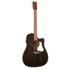 A&l Americana Electro Acoustic Guitar Faded Black Cw Presys Ii