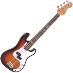 Encore 7/8 Bass Guitar- 3 Tone Sunburst