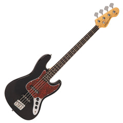 Vintage V49 Coaster Bass Guitar Pack - Gloss Black