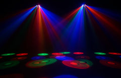 2x Equinox Super Boogie-Effektlichtpaket DJ-Disco-Beleuchtung