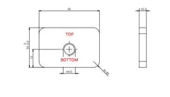 Global Truss GT Stage Deck 470mm Skirt Bar