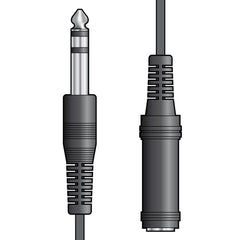 AV:Link 6,3-mm-Stereo-Stecker auf 6,3-mm-Stereo-Buchse, 6,0 m