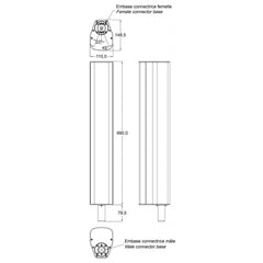 Audiophony ILINE 2040W RMS Stereo Column Array inkl. Kabel und Taschen