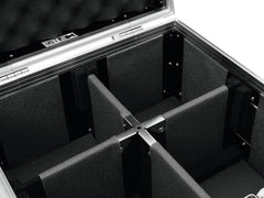 Roadinger Flightcase pour 4x éclairage à batterie