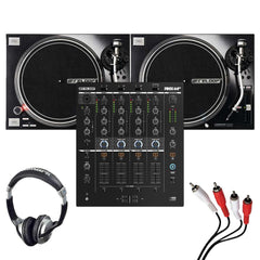 Reloop RMX-44BT + RP-7000 MK2 Turntable Vinyl Bundle