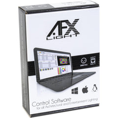 AFX DMX-SLIM-PANEL-512 Wandmontierte USB-zu-DMX-Standalone-Schnittstelle