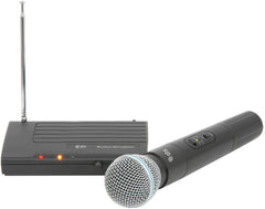 QTX VH45B VHF Microphone sans fil Radio portable 174,50 Compact DJ Disco Karaoké