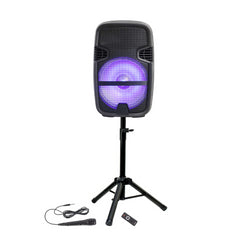 Roar RS-03 1000W Active Speaker Bluetooth Party Karaoke MIc & Tripod